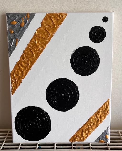  — Homemade canvas decor