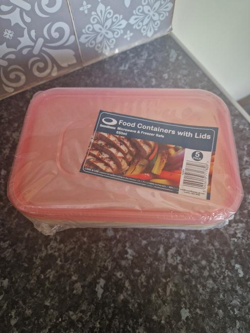  — brand new food containers