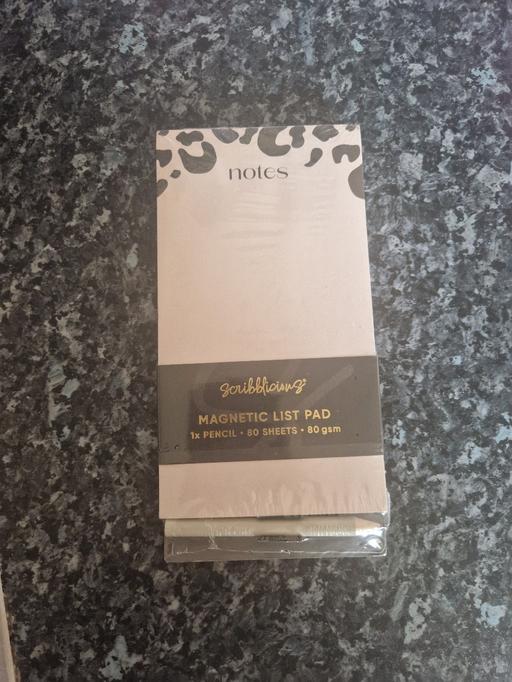  — brand new note list pad