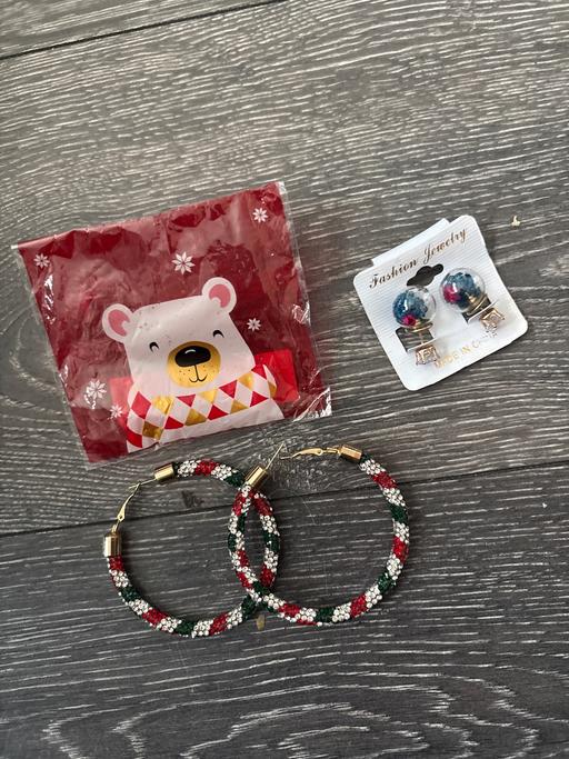  — Christmas earrings