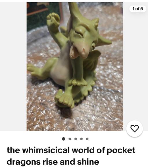  — whimsicical world of pocket dragons figurine