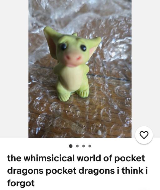  — whimsicical world of pocket dragons figurine