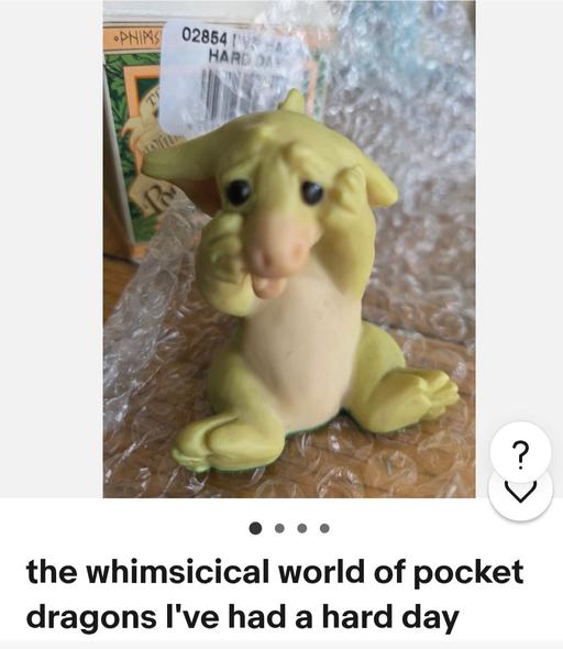  — whimsicical world of pocket dragons figurine