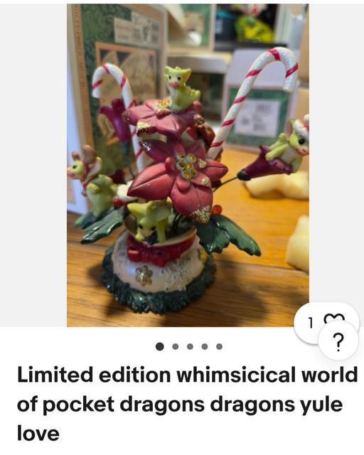  — whimsicical world of pocket dragons figurine