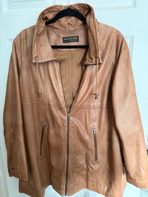  — WOODLANDS LEATHER SWING JACKET