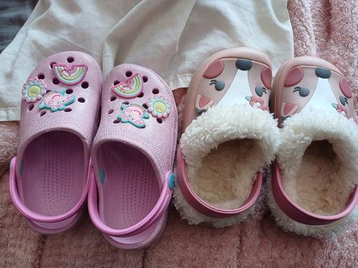  — girls crocks size 9