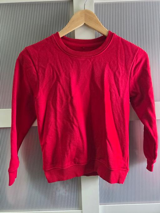  — Age 8-9 GEORGE red school sweatshirt jumper