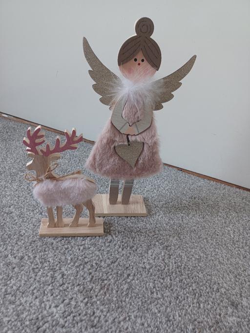 — wooded Christmas decorations