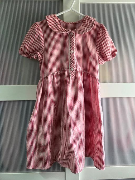  — Age 6-7 GEORGE red summer dress