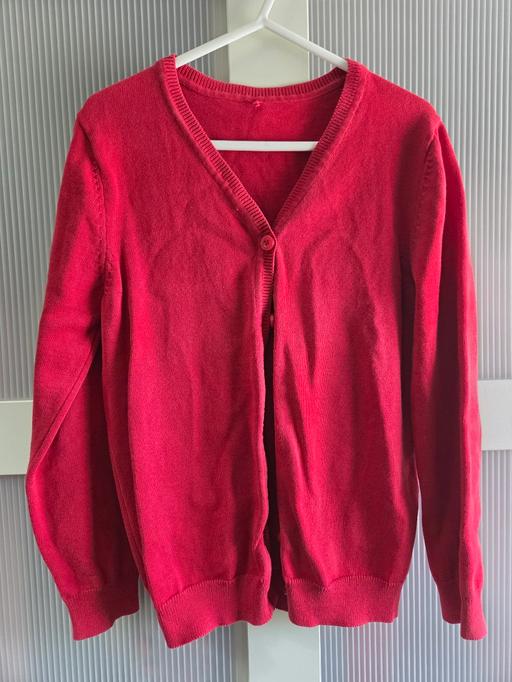  — Age 8-9 GEORGE red school cardigan