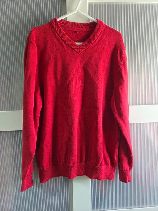  — Age 9-10 GEORGE red school jumper