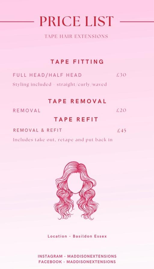  — Hair Extensions Fitting