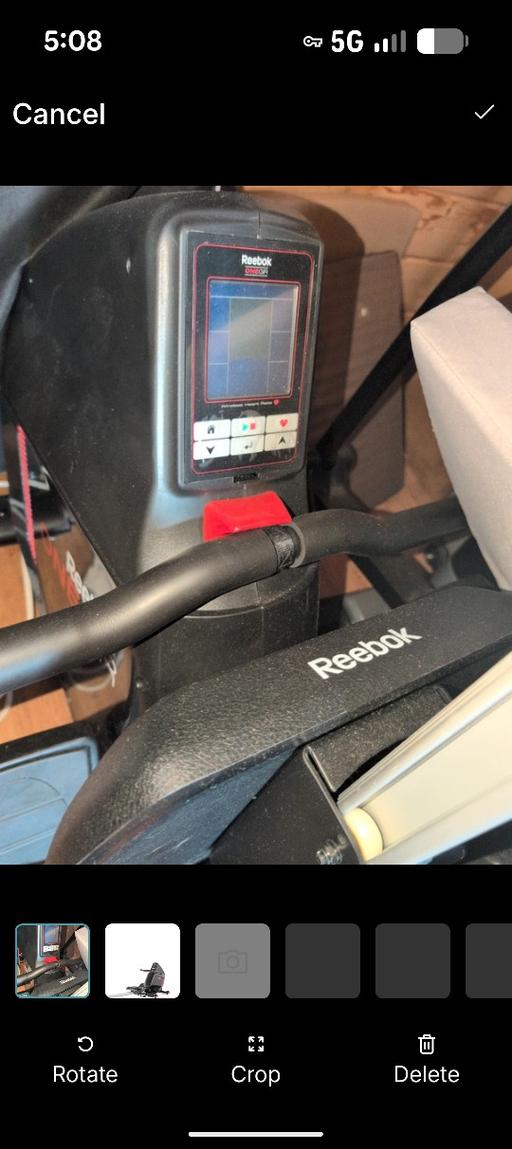  — Reebok 1 GR rowing machine