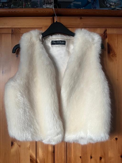  — Faux Fur Waistcoat Size Small