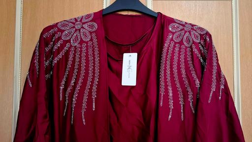  — Embellished batwing abaya