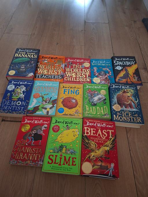  — David Walliams books