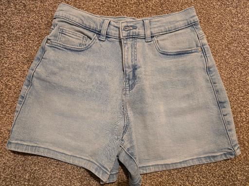  — 10-11 years girls denim shorts