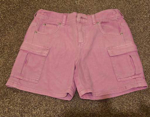  — age 11 years girls denim shorts