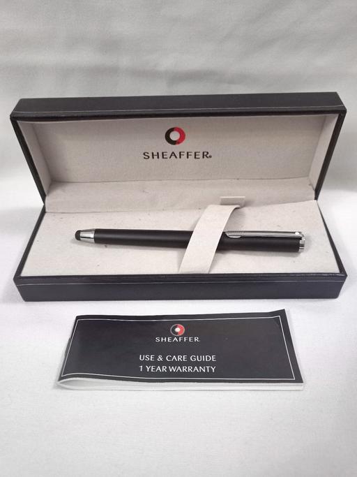  — SHEAFFER WHITE DOT BALLPOINT PEN.