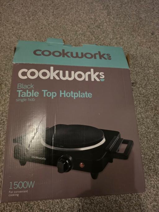  — Cookwork electric single Hotplate