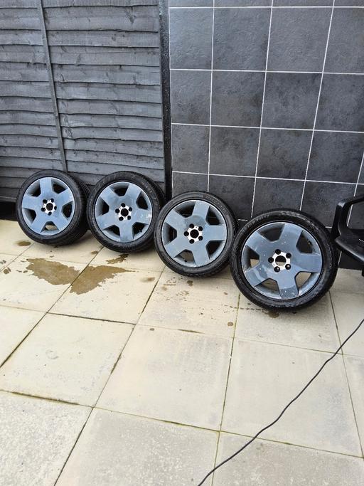  — set 4 vaxhall wheels and tyres