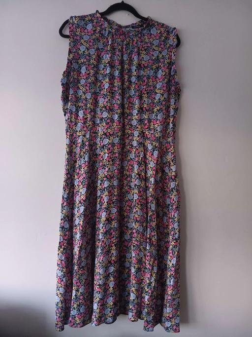  — roman floral midi dress 16
