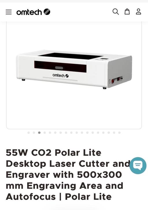  — Omtech Laser Engraver