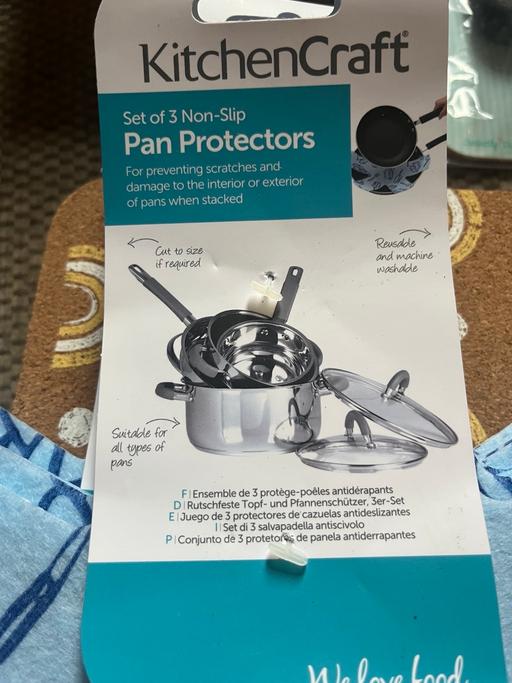  — 3 Pan protector stop pans get scratched