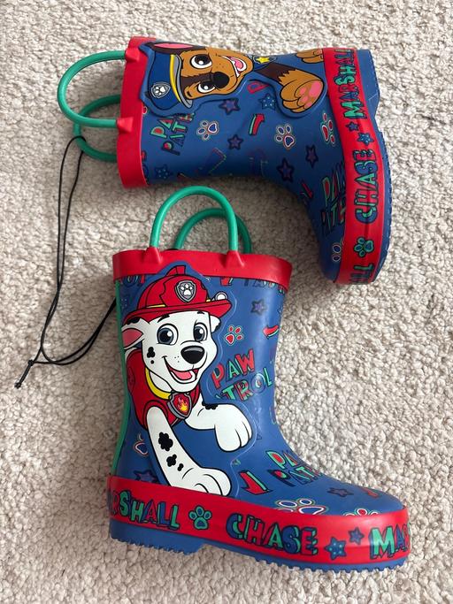  — Paw patrol wellies size 5