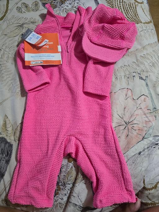  — NEW 24-36 months baby girls swimming set