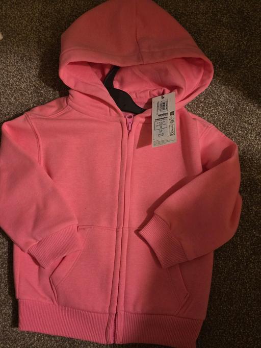  — NEW 2-3 years M&S girls zip up hoody