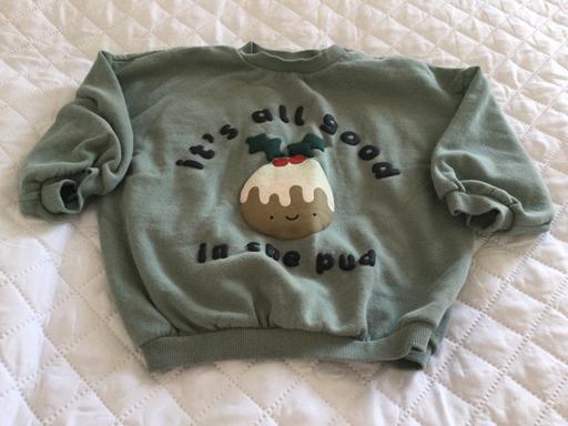  — Baby’s Xmas sweatshirt age 18/24mths