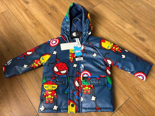 — Marvel coat age 12-18 months