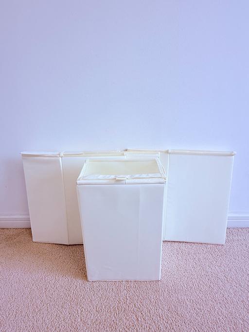  — 4x Foldable Fabric Storage Boxes