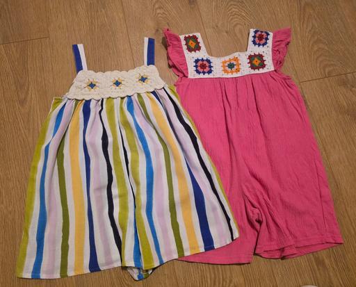  — 3-4 years girls romper summer outfits x2