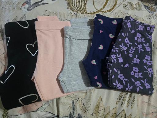  — 3-4 years girls leggings x5