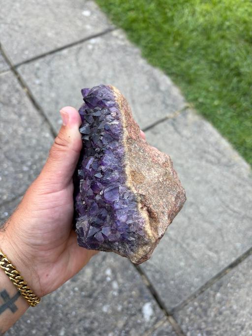  — Amethyst crystal cluster