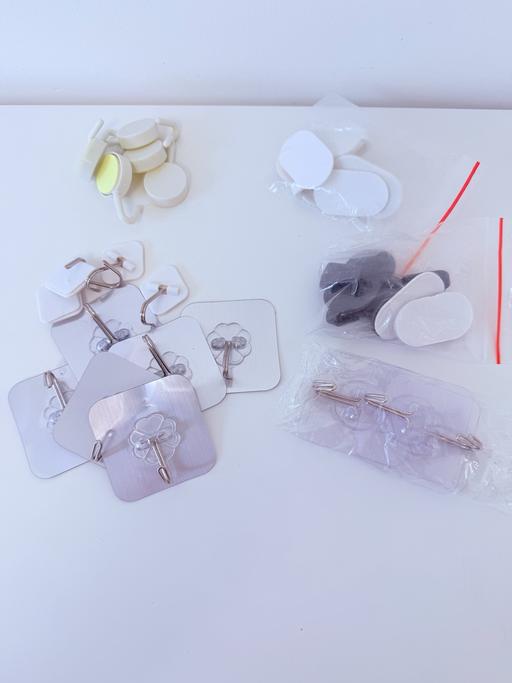  — 20+ Assorted Self-Adhesive Hooks