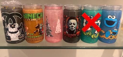  — 16oz Mica Powder Snowglobe tumbler 🥤