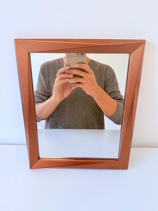  — Rose Gold Decorative Wall Mirror