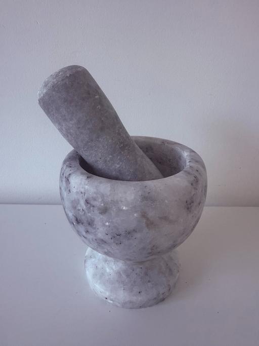  — Heavy Stone Mortar & Pestle