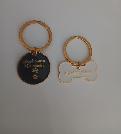  — 2Pcs Keyring Set New
