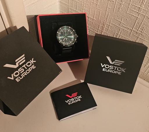  — vostok europe mens watch