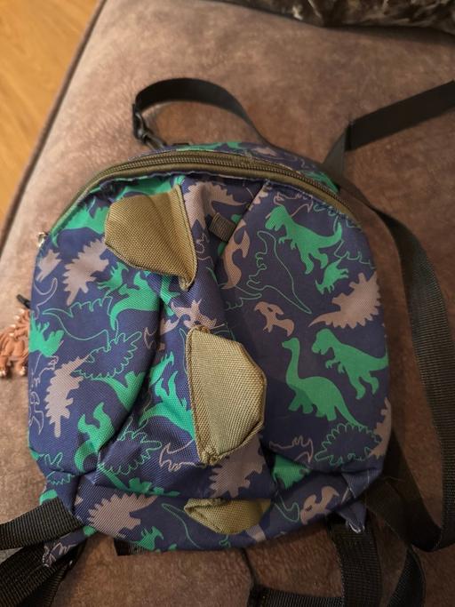  — Baby boys dinosaur reins rucksack