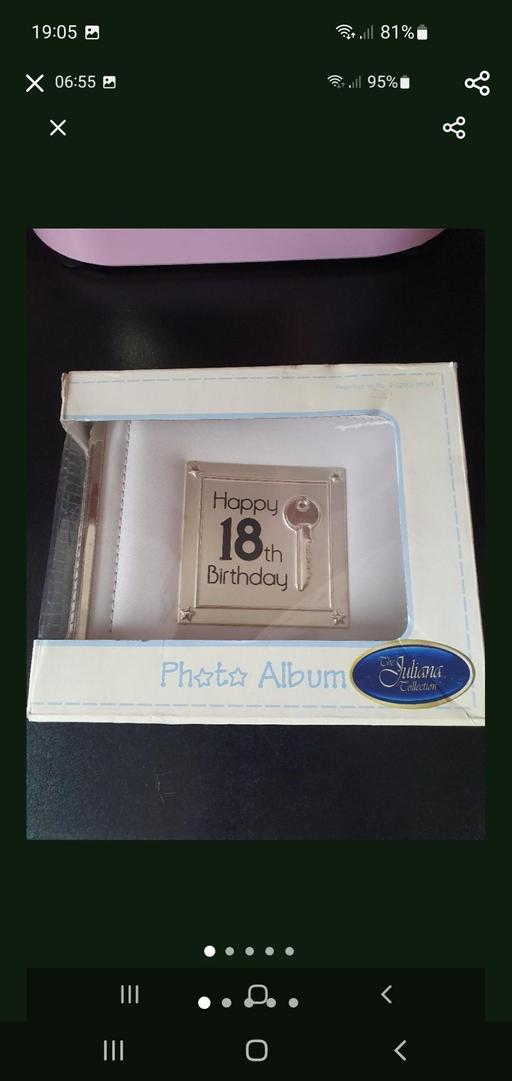  — 18th birthday gift photo album
