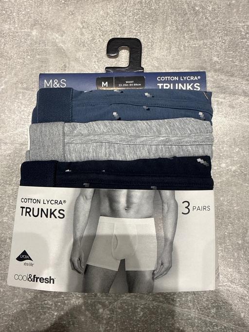 — M&S COTTON TRUNKS 3 pairs
