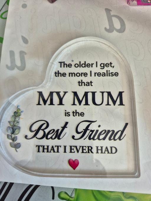  — mum sentimental glass ornament