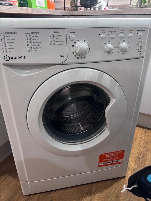  — INDESIT 7kg washing machine
