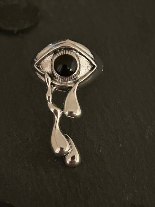 — Unisex Gothic Style Eye Teardrops Ring