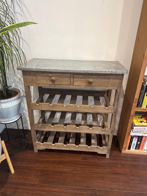  — Wine rack with drawers